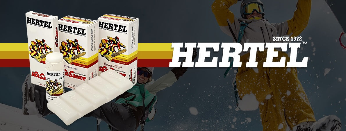 Hertel SpringSolution All-Temperature Ski & Snowboard Wax - 12+ Oz Brick For Icy To Slushy Conditions