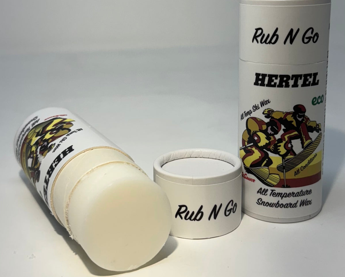 クロスカントリースキー✨ガリウム✨Waxヒーター X/C Cross Country Ski Wax | Rub N Go | No Iron Needed | Hertel