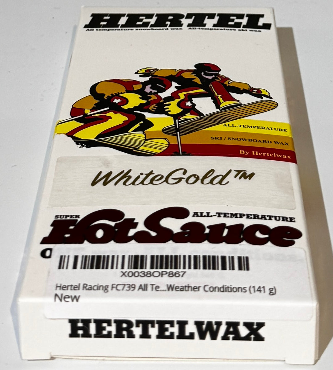 WhiteGold Ski Wax - Olympic Gold Winner | All-Temperature | Hertel USA