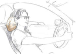 Travel Pillow 10" – your ultimate comfort companion on the go. Perfectly designed to cradle your neck and cheeks, it’s lightweight. Say goodbye to stiff necks and hello to restful journeys.I use two of them for ski waxing.