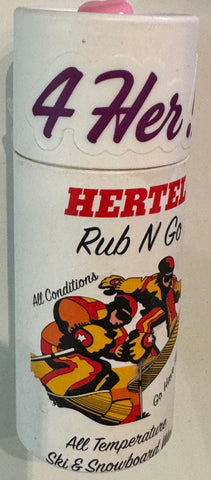 4 Her ! Rub N Go Jus4Her! A special all temperature Rub on wax for HER.