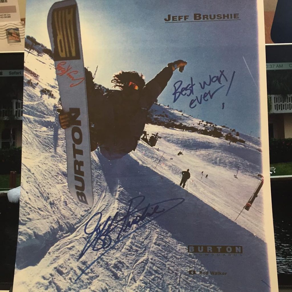 Jeff Brushie on Burton and WhiteGold the Olympic winner