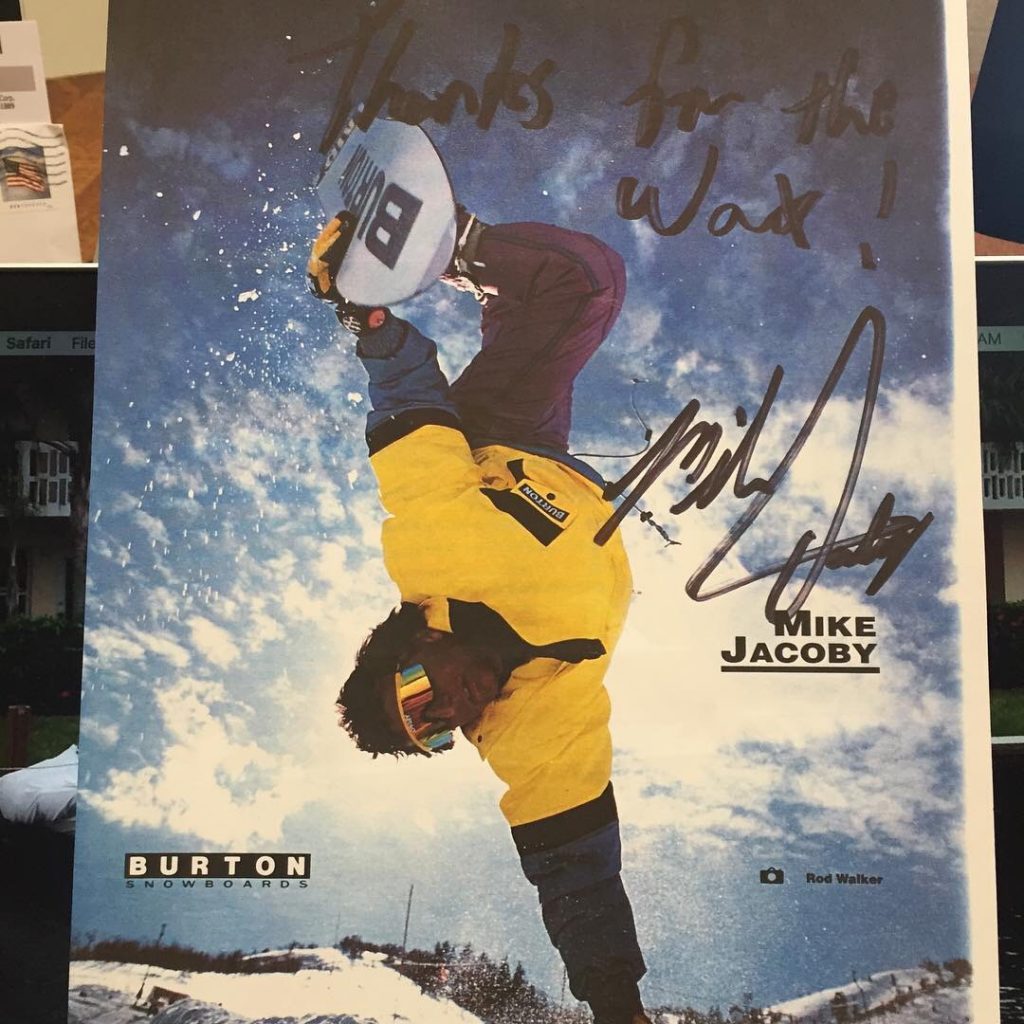 Mike Jacoby of Burton on Hertel whiteGold.