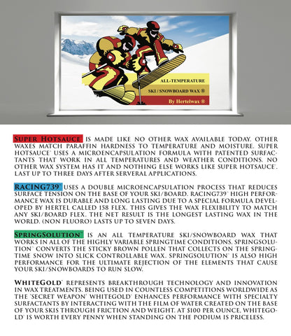 CreamofDaCrop Ski Wax 340g | Hertel's Premium All-Temperature